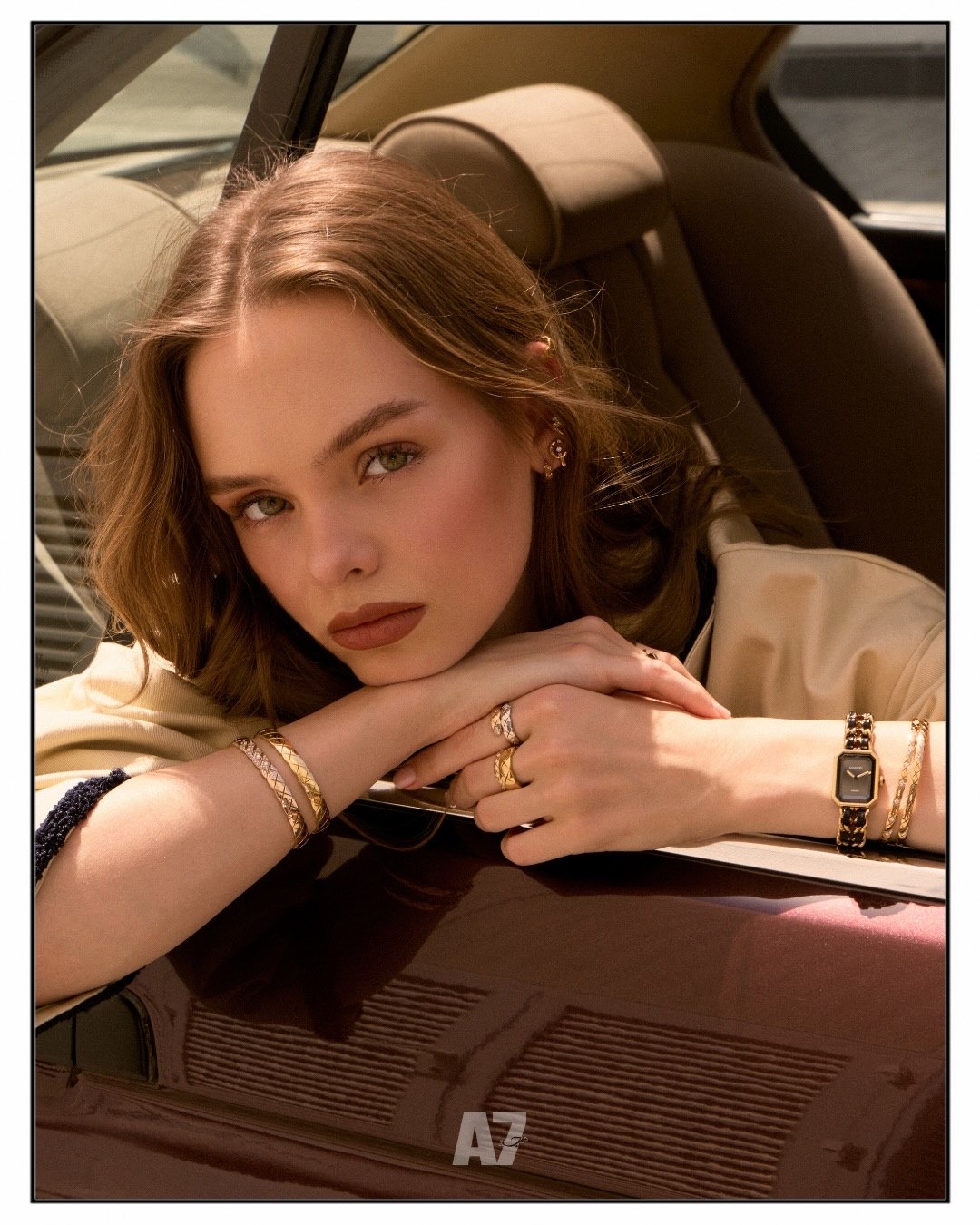 Commercial modeling work for Chanel